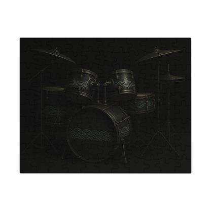 Seigaiha Nocturne — Kintsugi Drum Kit