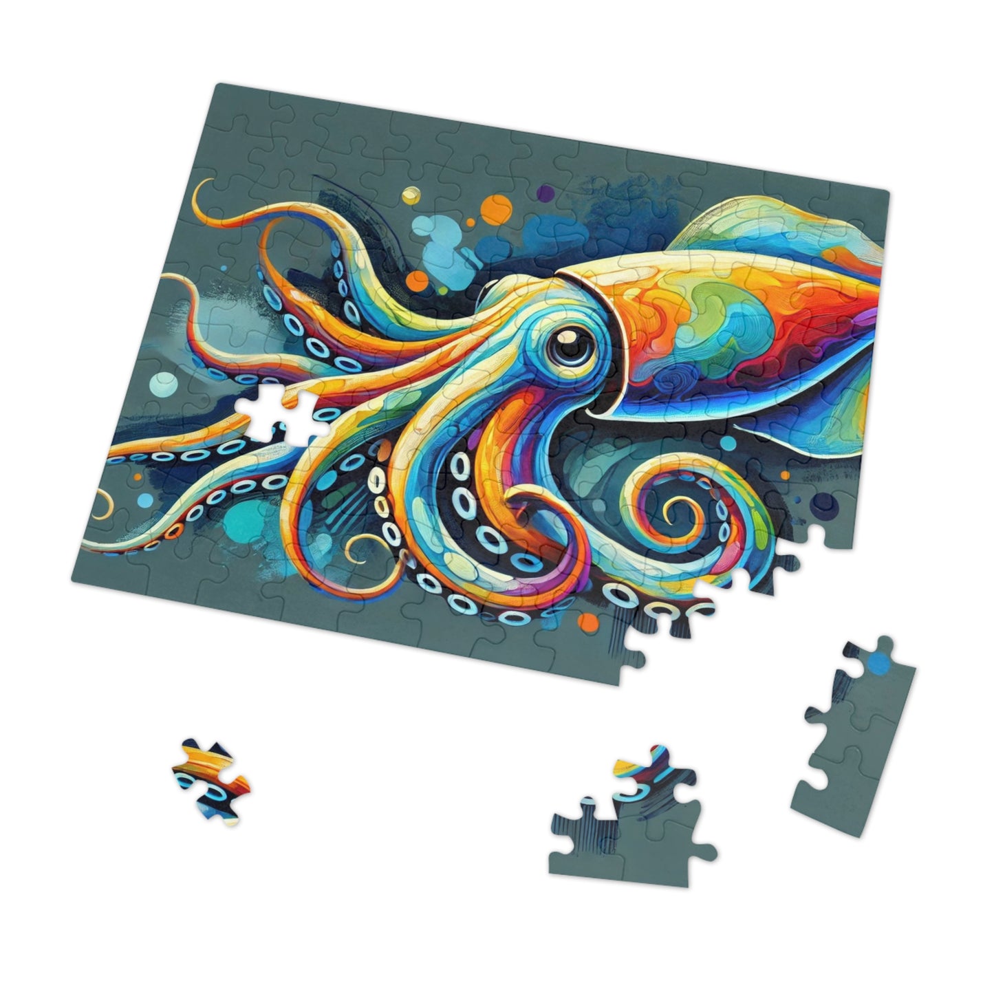 Dancing Squid: A Prismatic Ballet