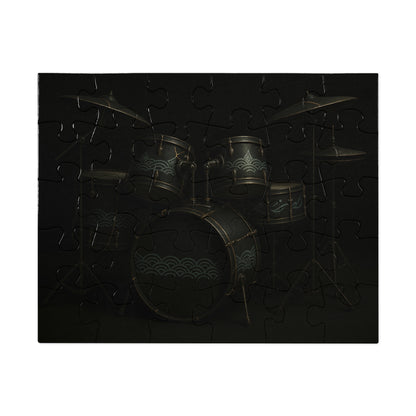 Seigaiha Nocturne — Kintsugi Drum Kit