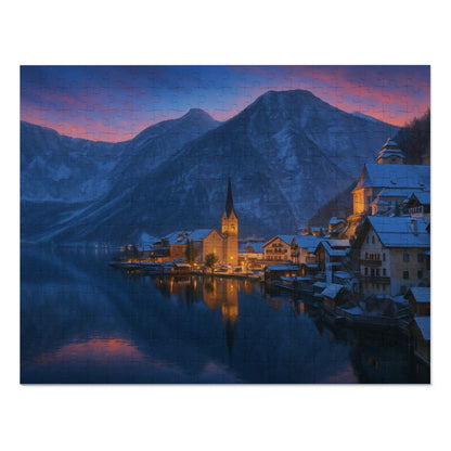 Twilight Stillness in Hallstatt