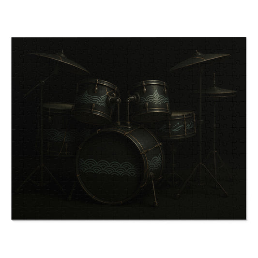 Seigaiha Nocturne — Kintsugi Drum Kit