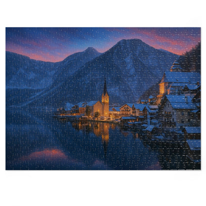 Twilight Stillness in Hallstatt