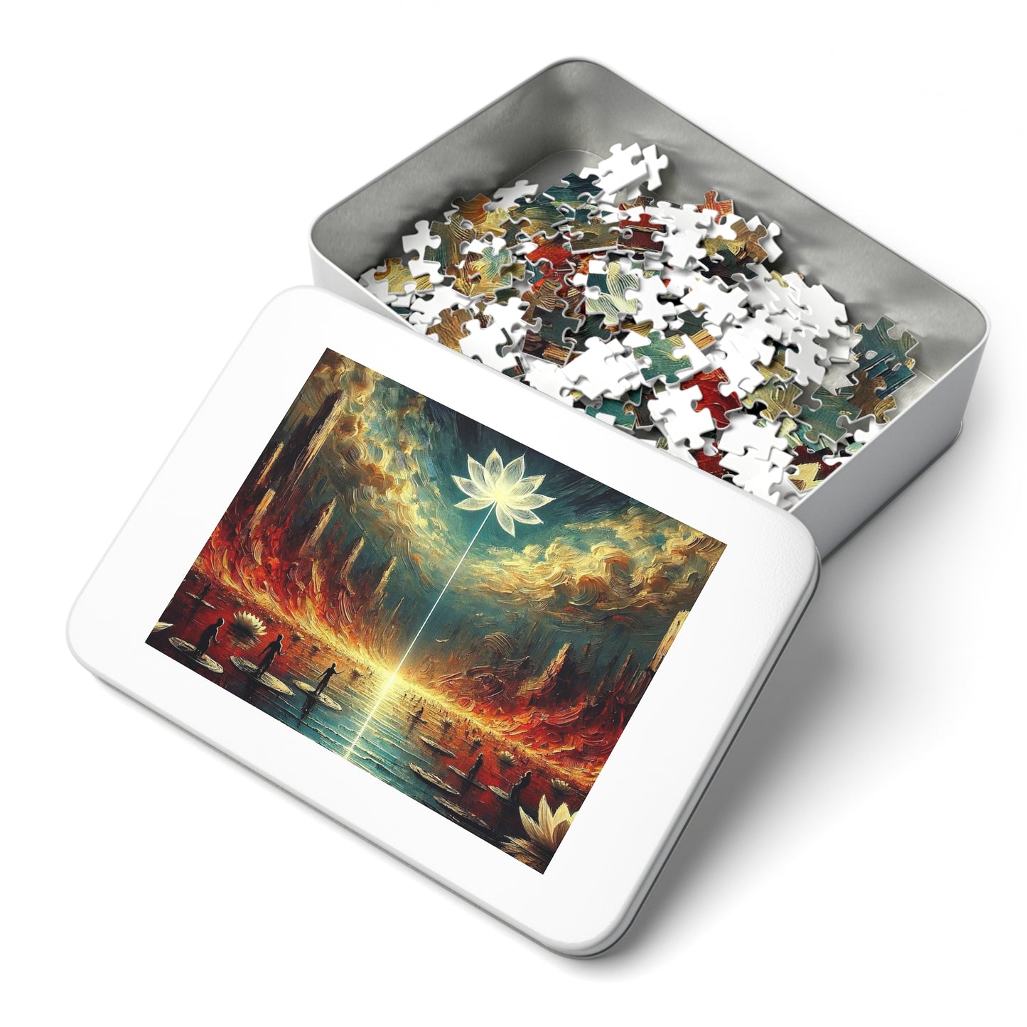 Lotus in the Inferno: A Puzzle Inspired by Rashomon