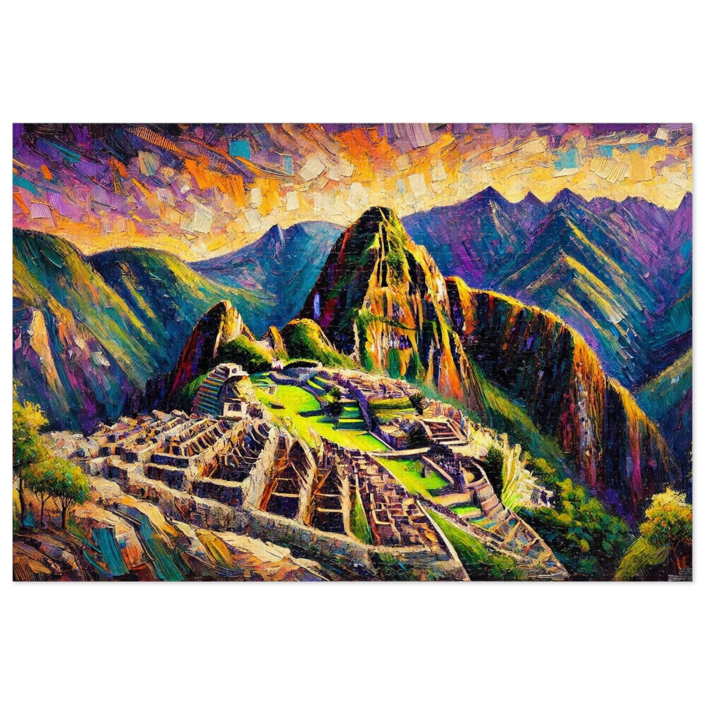 The Painted Heights of Machu Picchu