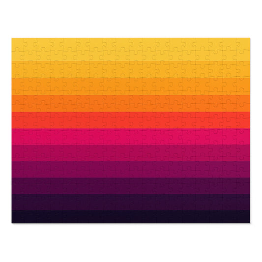 Ember–Orchid Sunset Stair