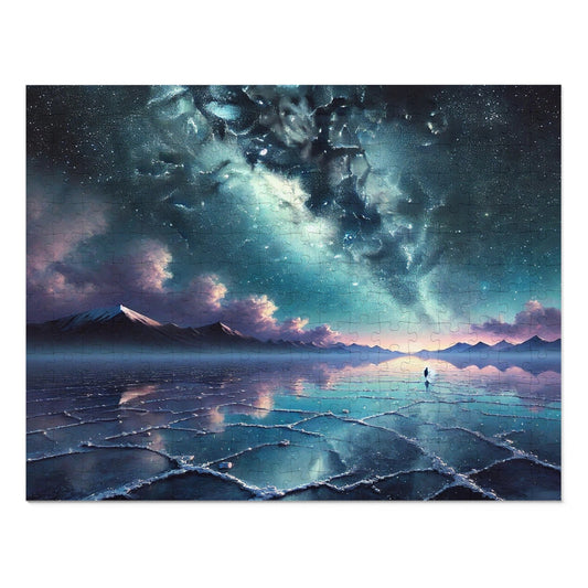 Reflections of the Cosmos: Uyuni at Night