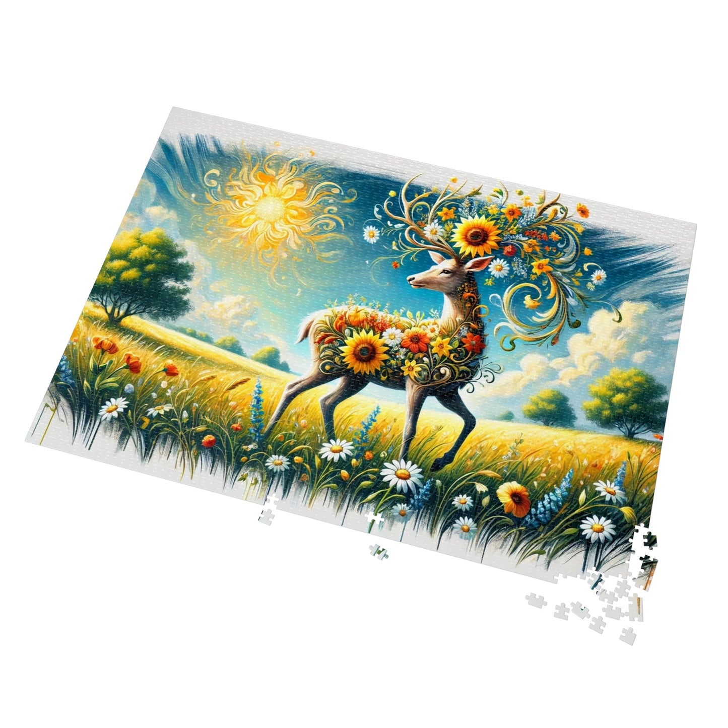 The Sunlit Stag: Blooming Under the Sun