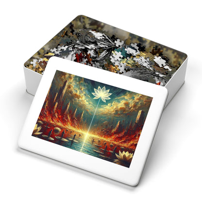 Lotus in the Inferno: A Puzzle Inspired by Rashomon