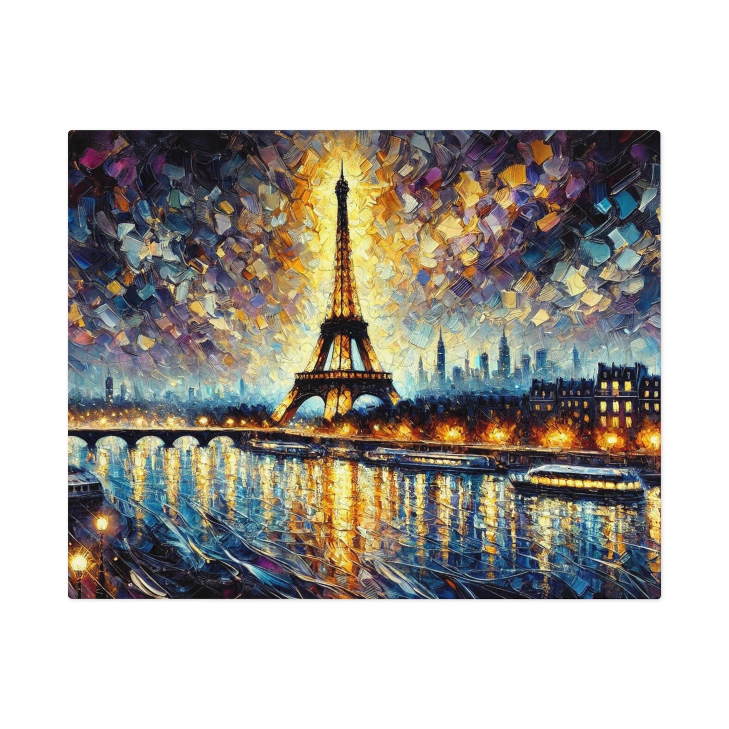 Paris Nocturne: A Symphony of Light and Steel