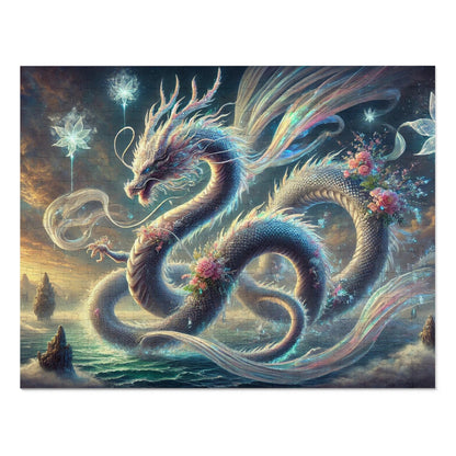 Ethereal Wyrm: Weaving Through the Nebulous Skies