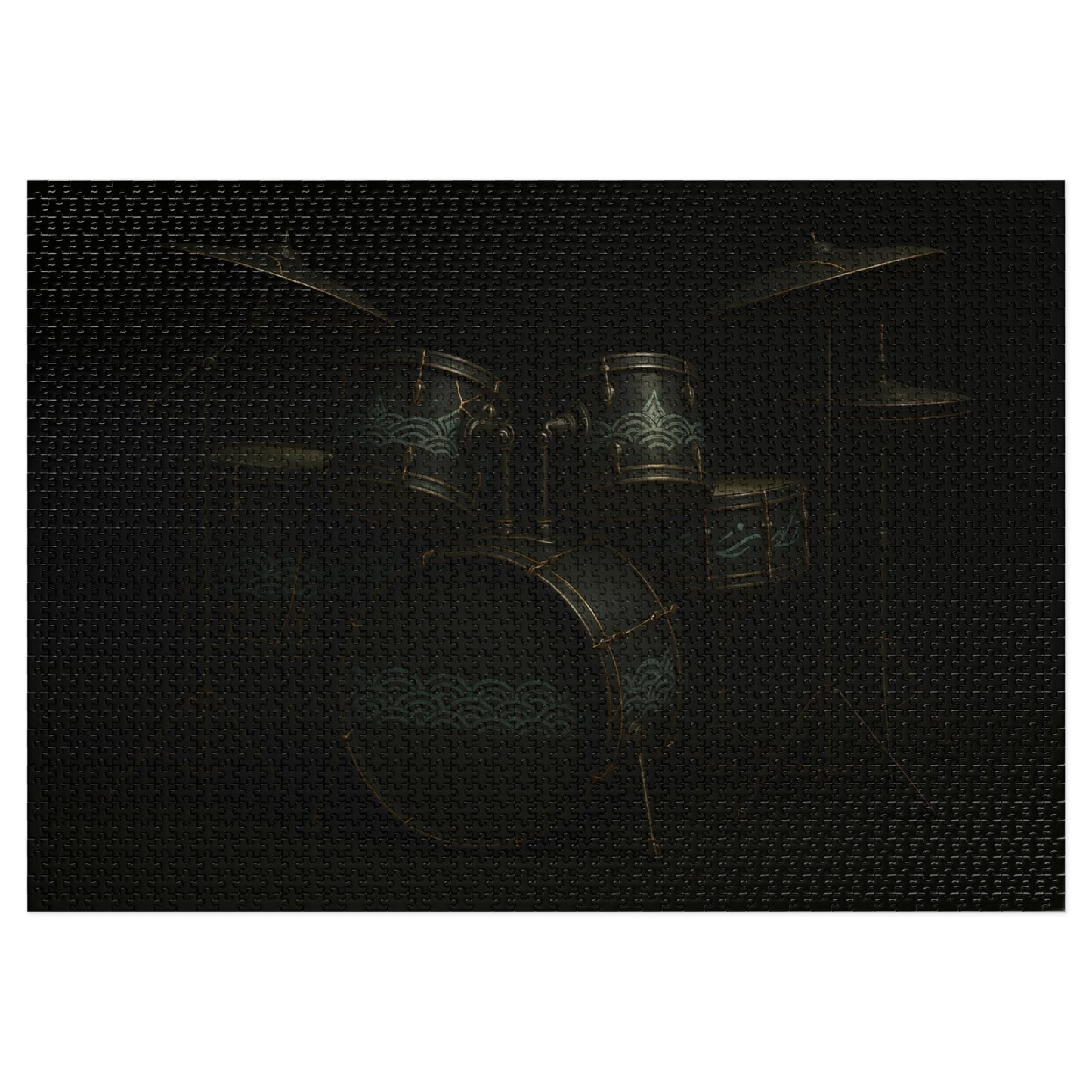 Seigaiha Nocturne — Kintsugi Drum Kit