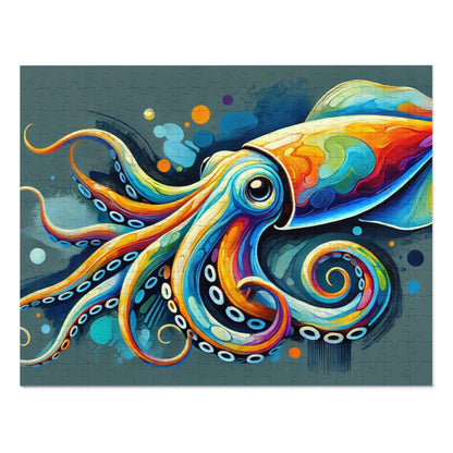 Dancing Squid: A Prismatic Ballet