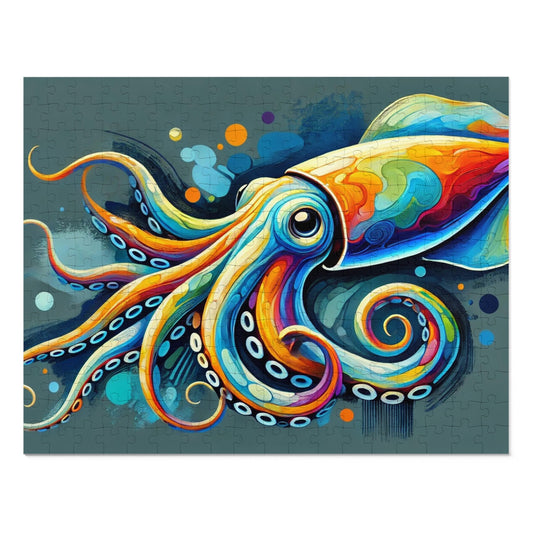 Dancing Squid: A Prismatic Ballet