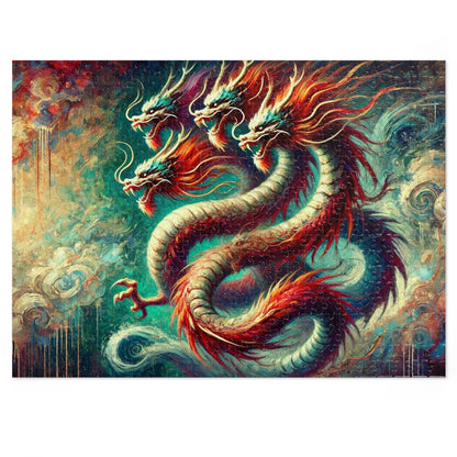 Yamata no Orochi: A Dance of Fiery Serpents