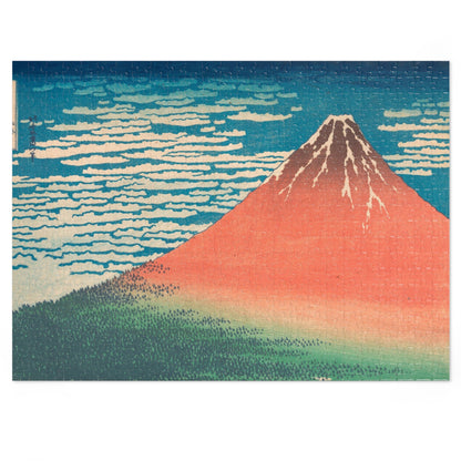 The Crimson Peak: Mount Fuji at Dawn