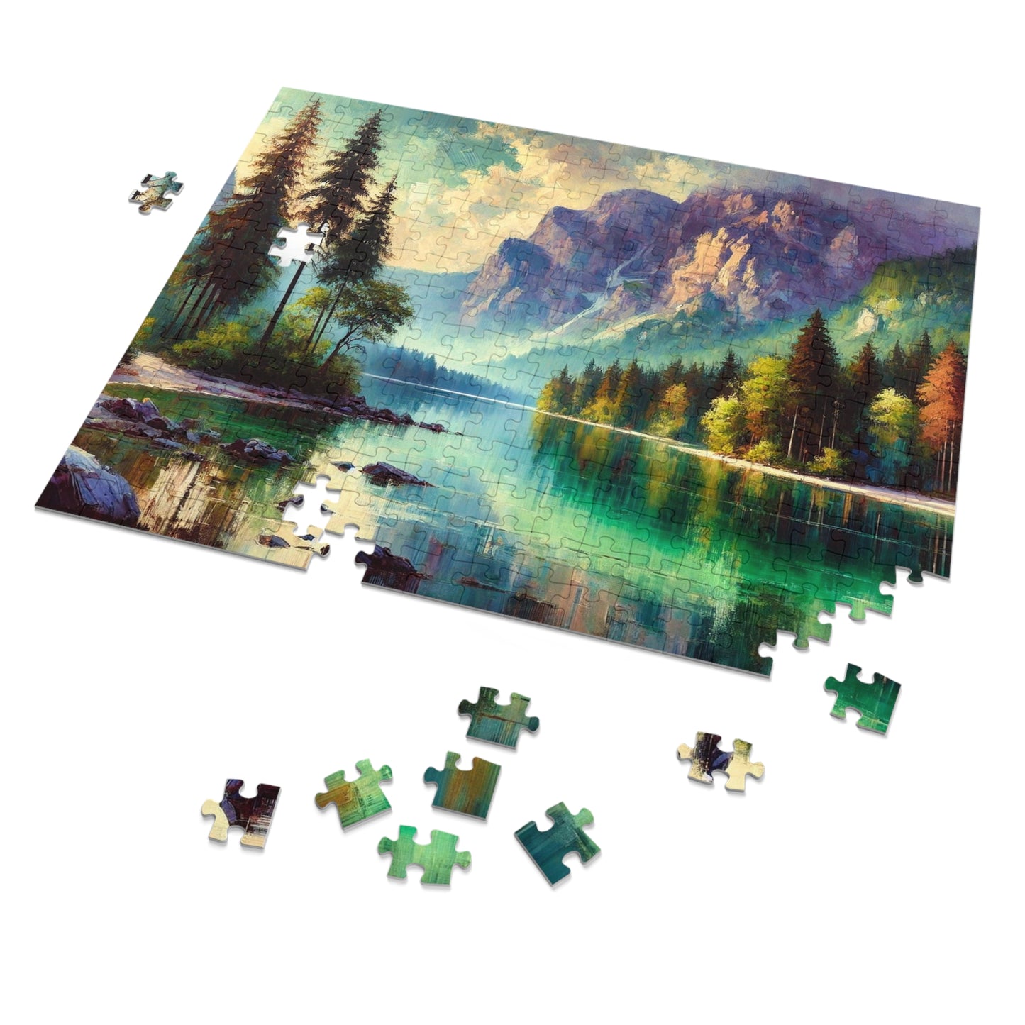 Hintersee Serenity: Reflections of Tranquility