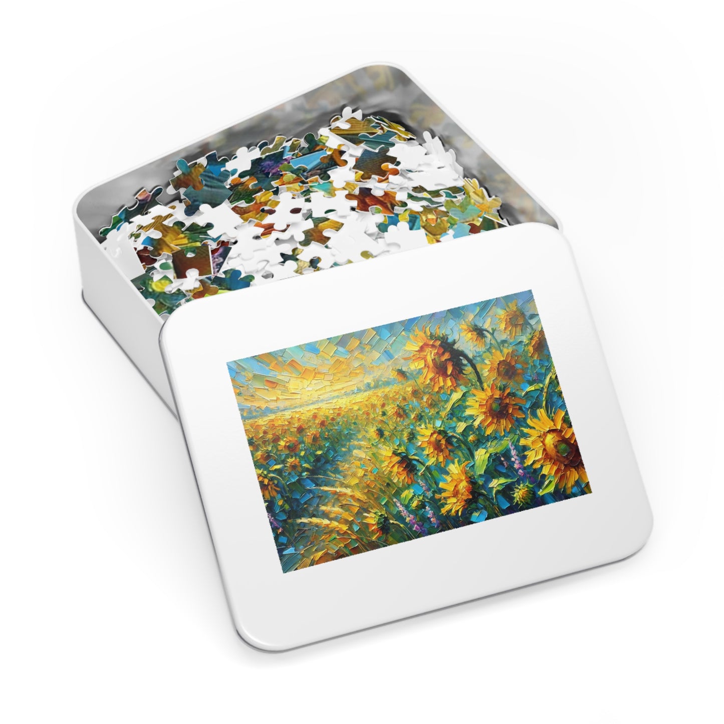 Golden Horizon: Sunflowers in Bloom