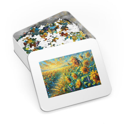 Golden Horizon: Sunflowers in Bloom