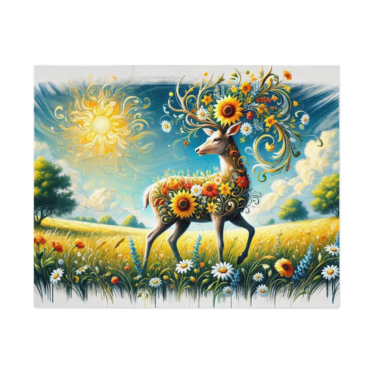 The Sunlit Stag: Blooming Under the Sun