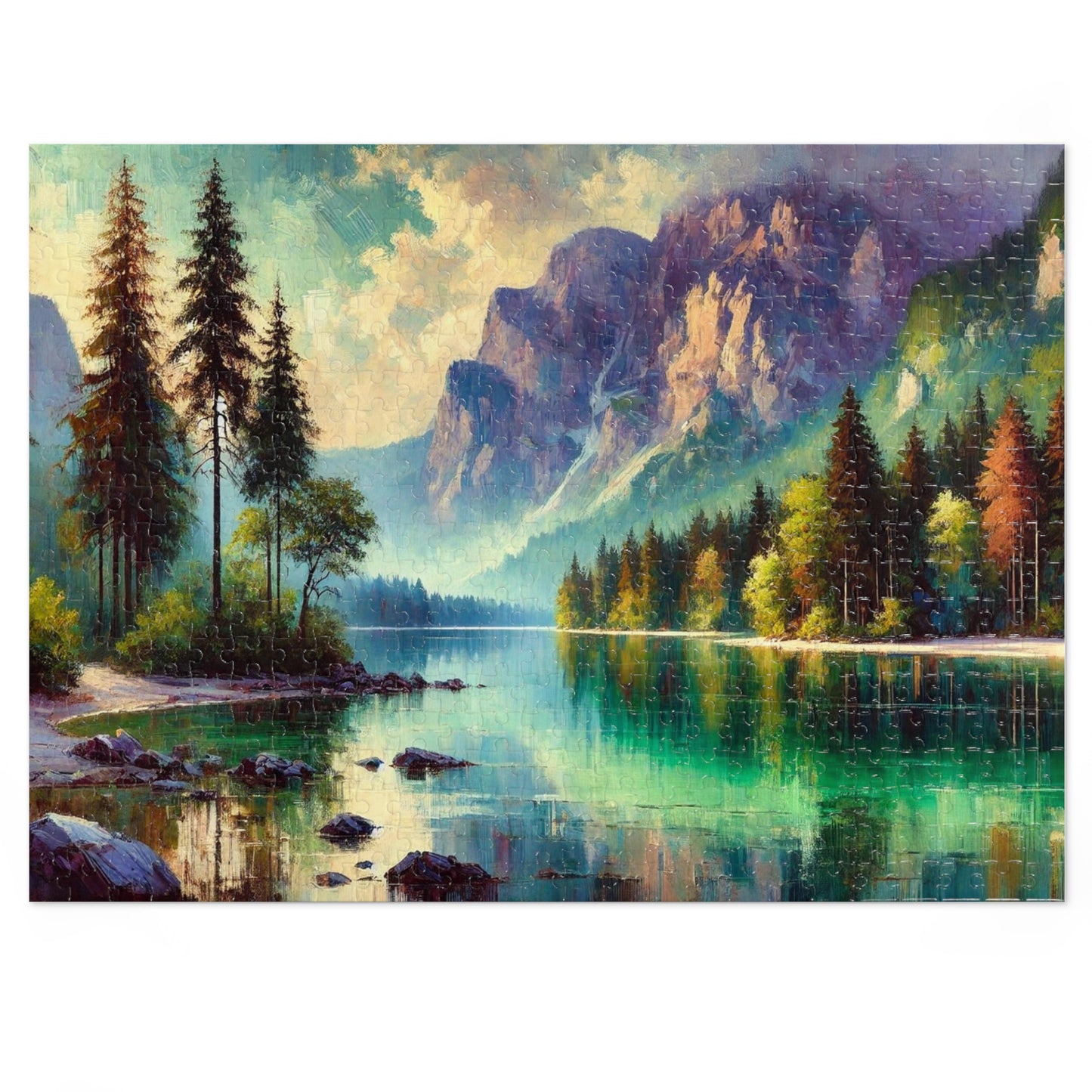 Hintersee Serenity: Reflections of Tranquility