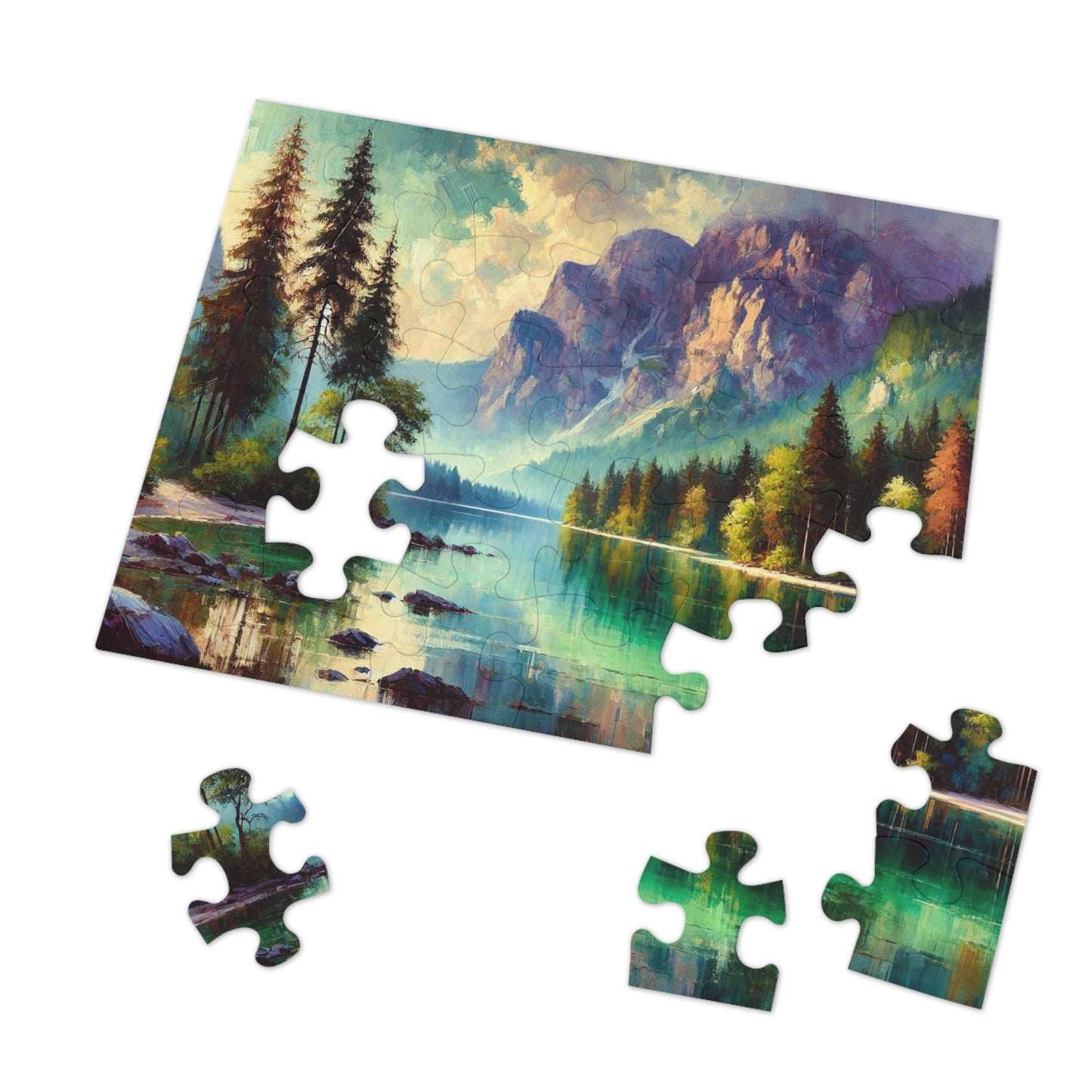 Hintersee Serenity: Reflections of Tranquility