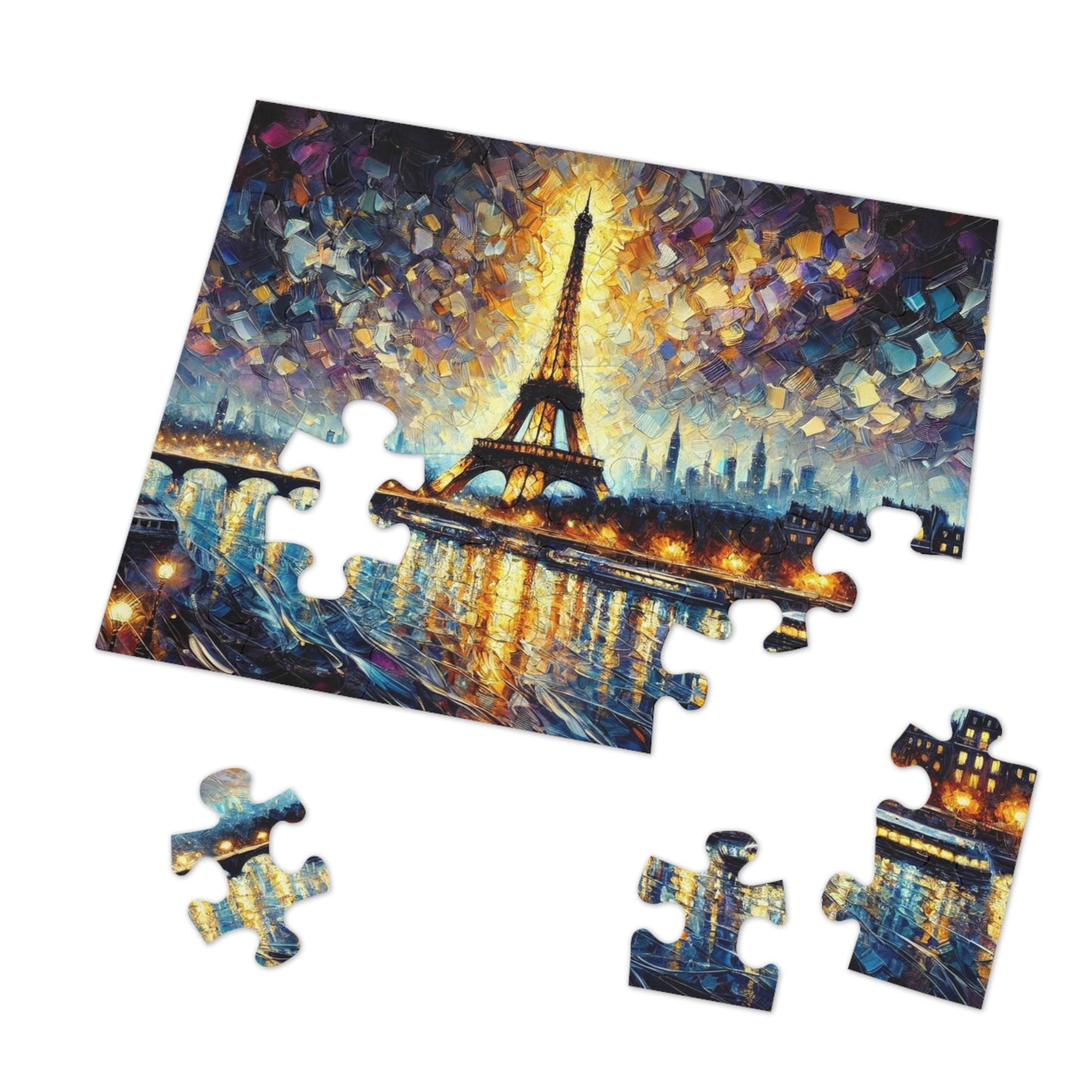 Paris Nocturne: A Symphony of Light and Steel