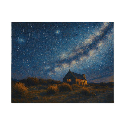 Celestial Silence: The Stars Over Lake Tekapo