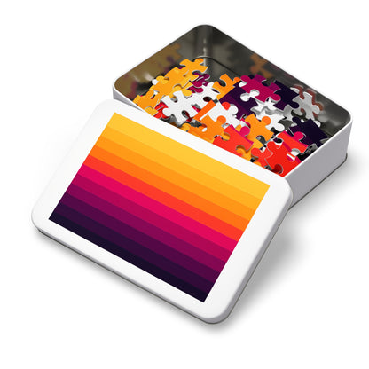 Ember–Orchid Sunset Stair