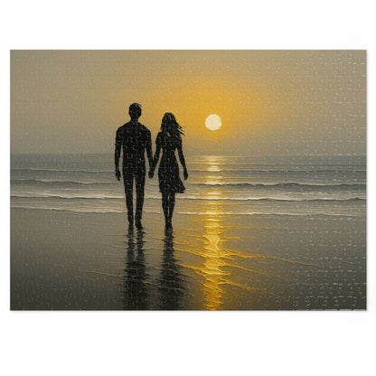 Sunset Walkers — Golden Path at Dusk