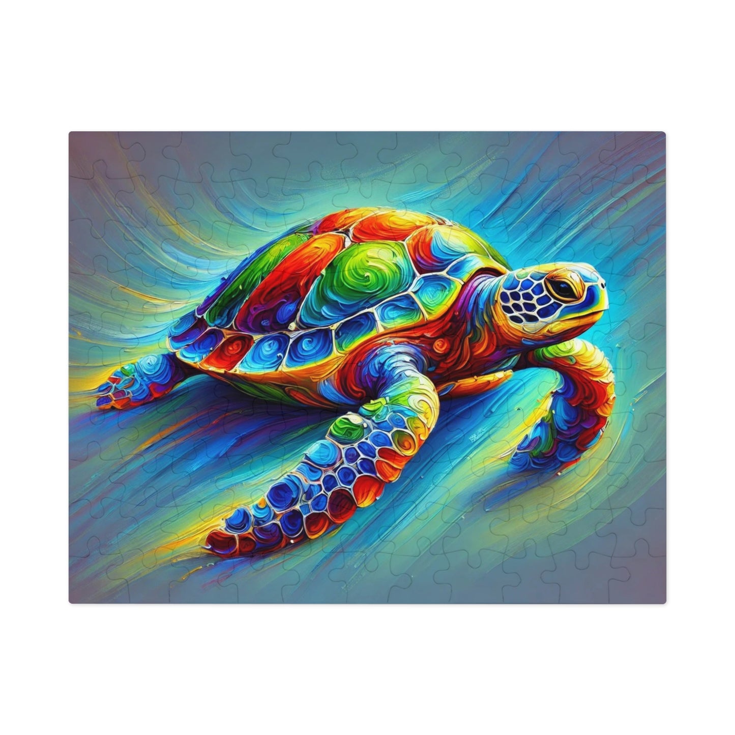 Ocean's Palette: The Vibrant Sea Turtle