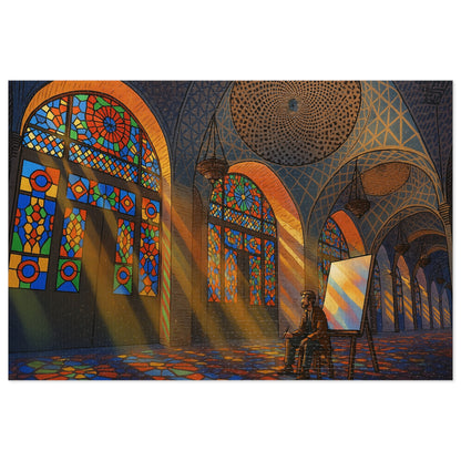 Cathedral of Light: A Symphony of Glass and Sunlight