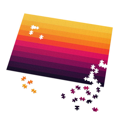 Ember–Orchid Sunset Stair