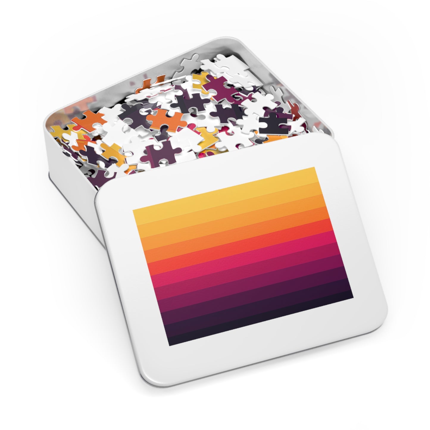 Ember–Orchid Sunset Stair