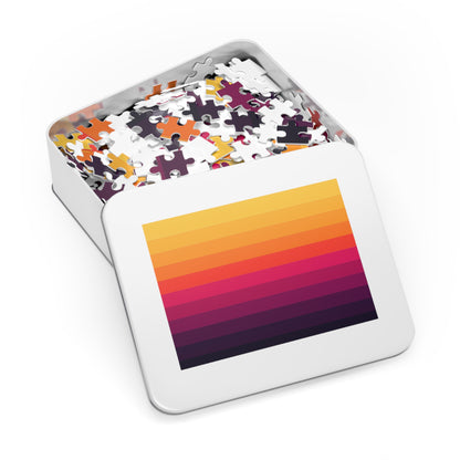 Ember–Orchid Sunset Stair