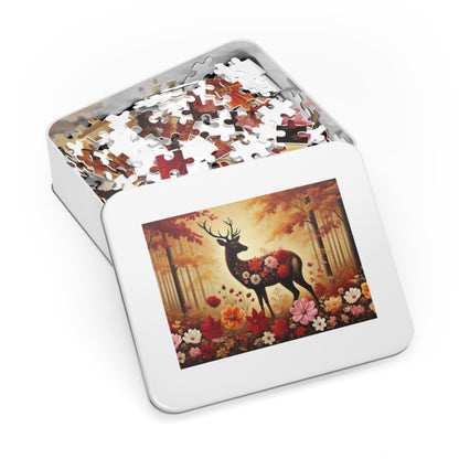 The Autumn Stag: A Forest in Bloom