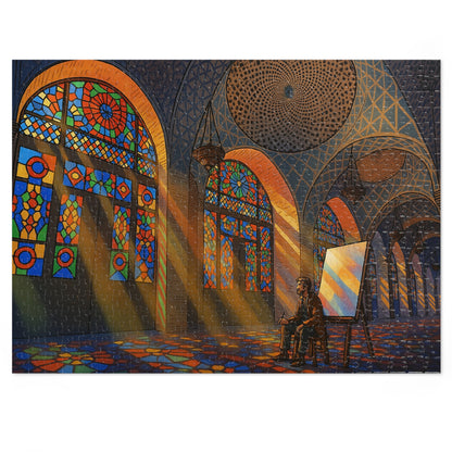 Cathedral of Light: A Symphony of Glass and Sunlight