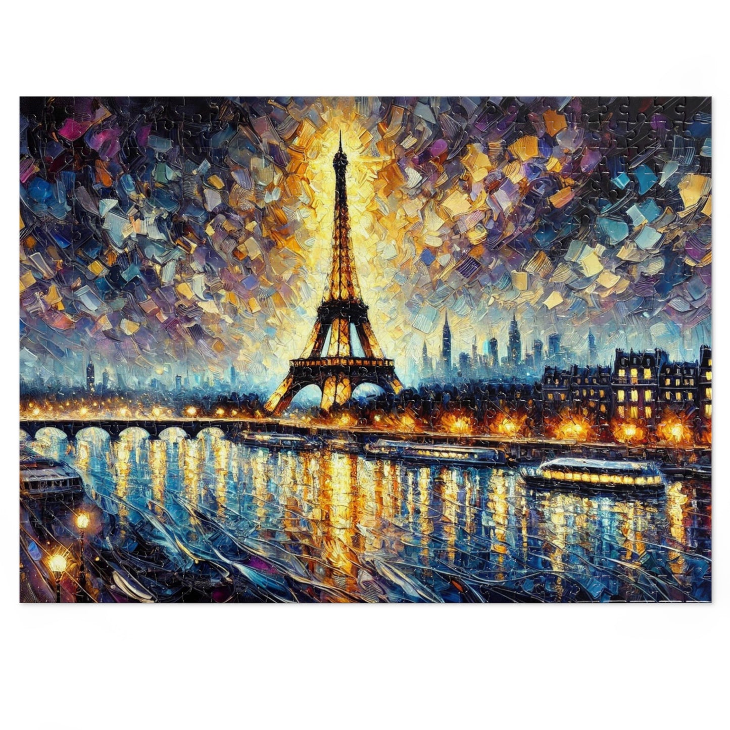Paris Nocturne: A Symphony of Light and Steel