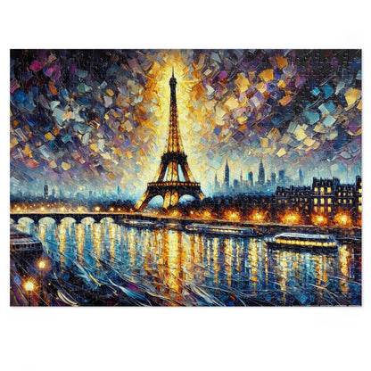 Paris Nocturne: A Symphony of Light and Steel