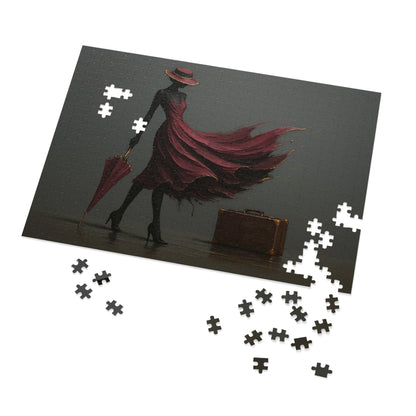 Plum Departure — Old Suitcase