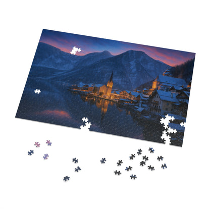 Twilight Stillness in Hallstatt