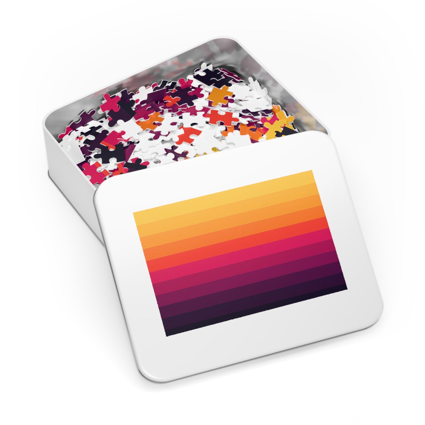 Ember–Orchid Sunset Stair