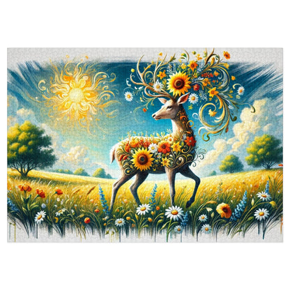 The Sunlit Stag: Blooming Under the Sun