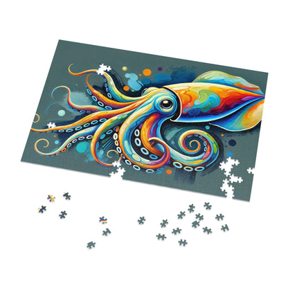 Dancing Squid: A Prismatic Ballet