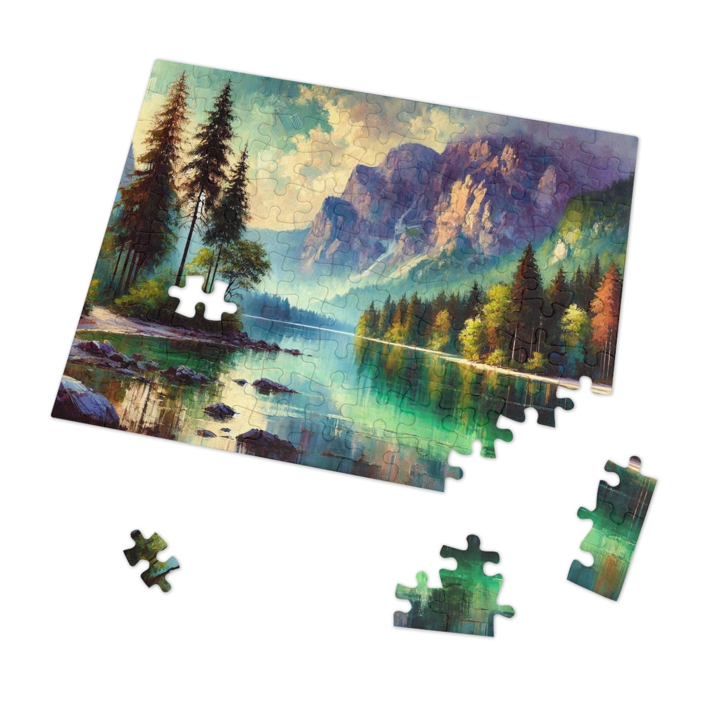 Hintersee Serenity: Reflections of Tranquility