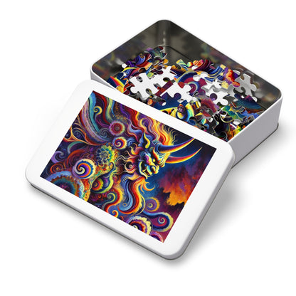 Demon's Rhapsody: A Symphony of Flames and Swirls