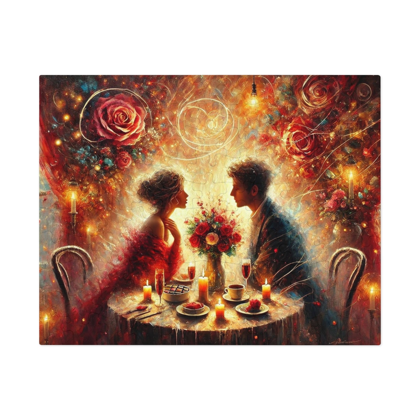 In the Glow of Love: A Valentines Moment