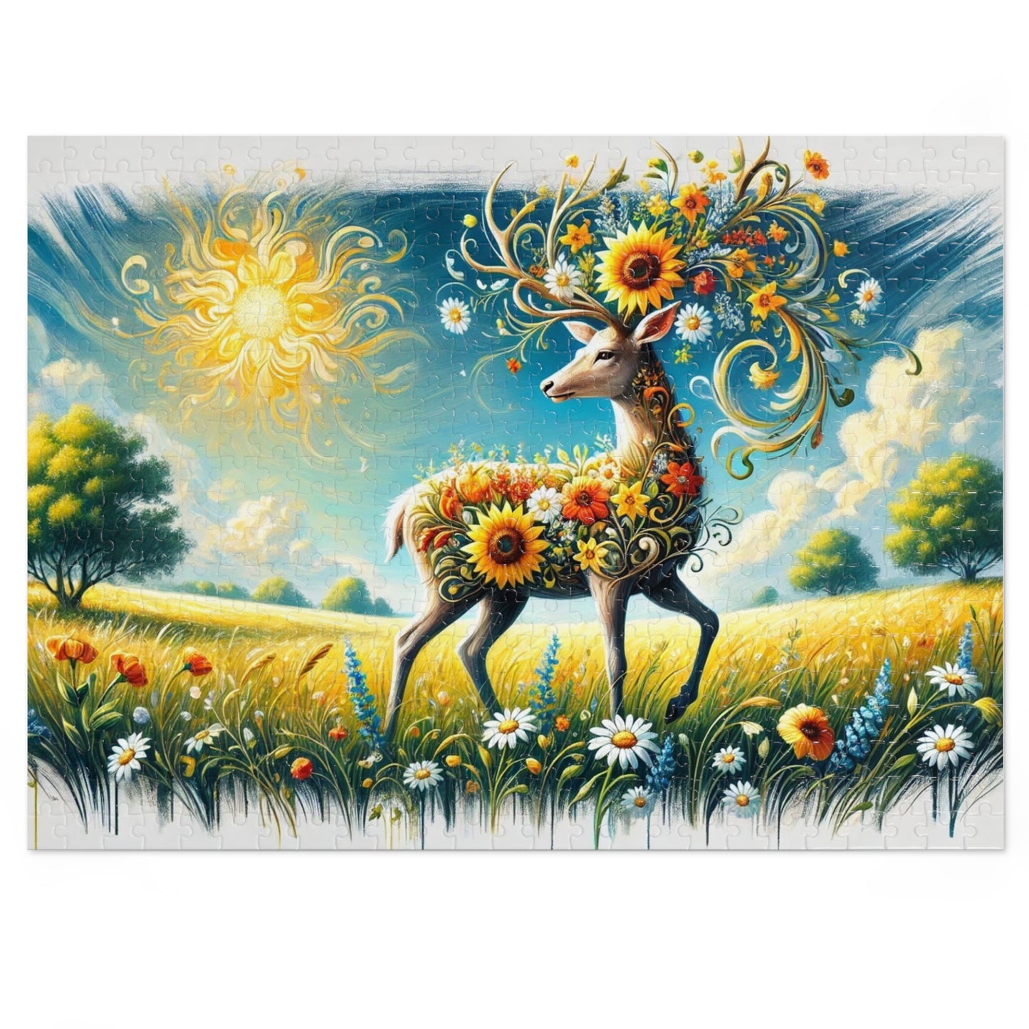 The Sunlit Stag: Blooming Under the Sun