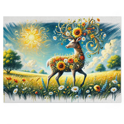 The Sunlit Stag: Blooming Under the Sun