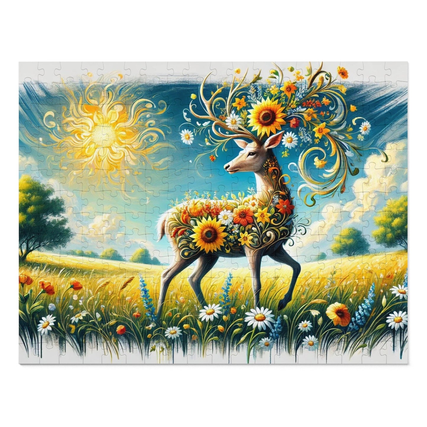 The Sunlit Stag: Blooming Under the Sun