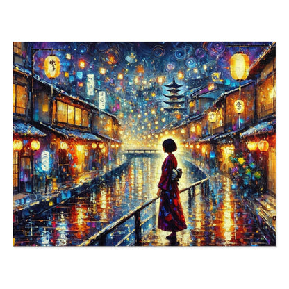 Kyoto Nights Under the Lantern Glow